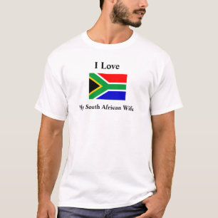 Ich Liebe Meine südafrikanische Ehefrau T-Shirt