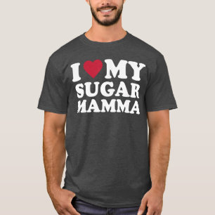 Ich liebe meine Sugar Mamma vintage Freunde Freund T-Shirt