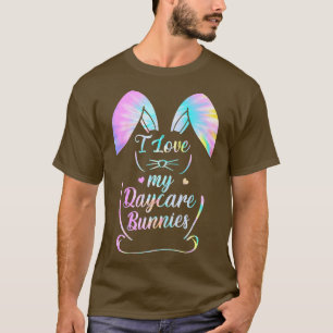 Ich liebe meine Tagesstätten-Häschen Ostern Tagess T-Shirt