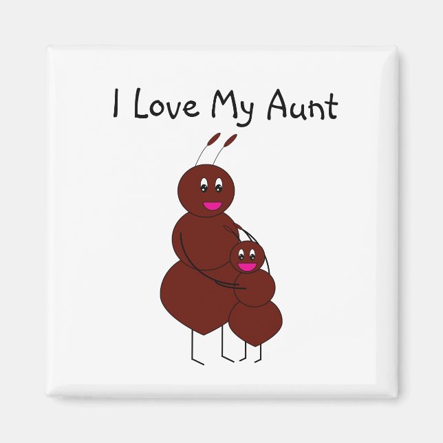 Ich Liebe meine Tante Ant Magnet (Vorne)