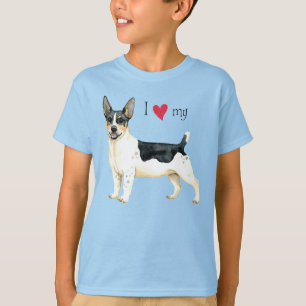 Ich Liebe meine Teddy Roosevelt Terrier T-Shirt