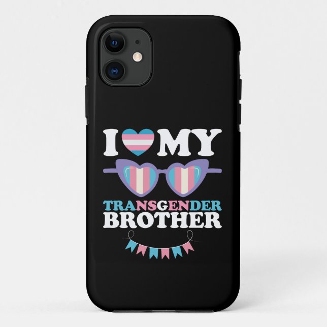Ich Liebe meine Transgender-Brüderfamilie Trans LG Case-Mate iPhone Hülle (Rückseite)