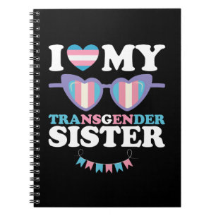 Ich Liebe meine Transgender-Schwester-Familie über Notizblock