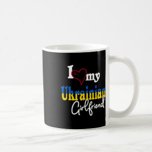 Ich liebe meine ukrainische Freundin Künstlerische Kaffeetasse
