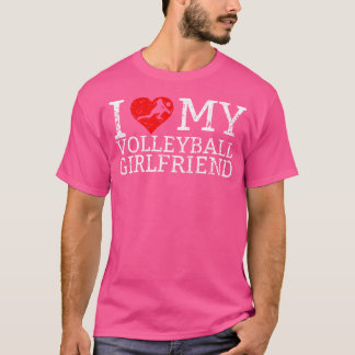 Ich Liebe meine Volleyballfreundin T-Shirt