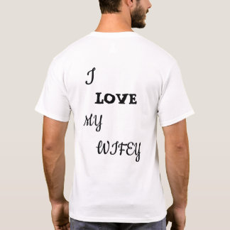 Ich liebe meine Wifey – Süßes Paarliebe T-Shirt