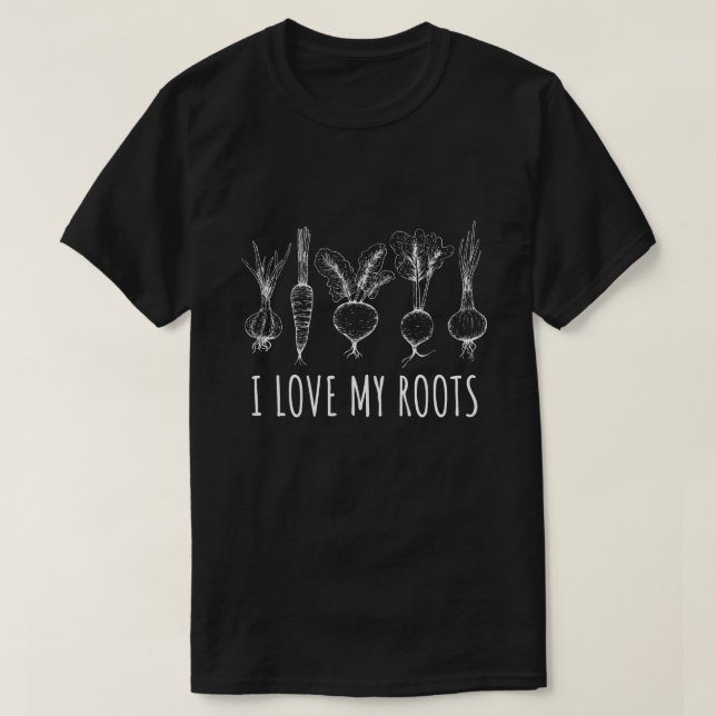 Ich Liebe meine Wurzeln T-Shirt (Design vorne)