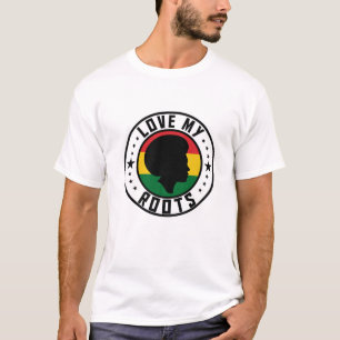 Ich Liebe meine Wurzeln zurück auf den mächtigen M T-Shirt