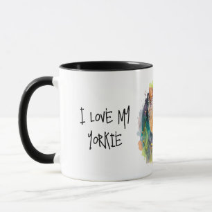 Ich Liebe meine Yorkie-Tasse - für Mama Tasse