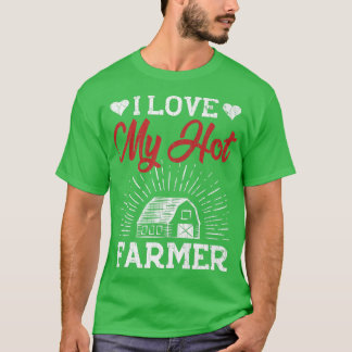 Ich Liebe meinem Bauer Funny Farm Tractor Animal T-Shirt