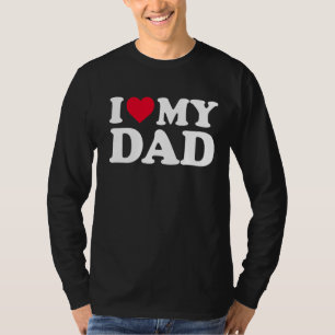 Ich Liebe meinem Vater, ich höre meinen Vater Vate T-Shirt