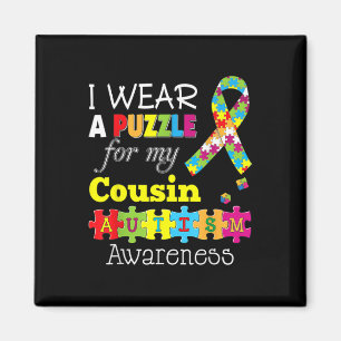 Ich liebe meinen autistischen Cousin Autismus-Aufk Magnet