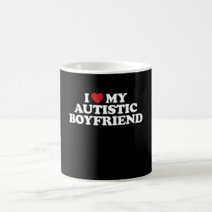 Ich liebe meinen autistischen Freund I Heart Groov Kaffeetasse