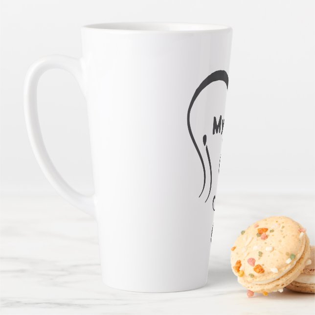Ich liebe meinen Bae • Du = ♥ Milchtasse (Beispiel)
