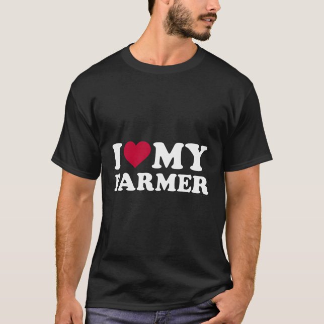 Ich Liebe meinen Bauer T-Shirt (Vorderseite)