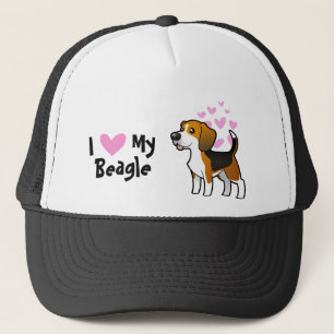 Ich Liebe meinen Beagle Truckerkappe