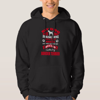 Ich liebe meinen Border Terrier Hund Welpe Hoodie