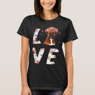 Ich Liebe meinen Boxer Dog T-Shirt