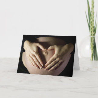 Ich Liebe meinen Bump Karte