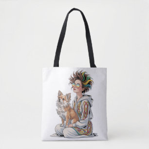 ich liebe meinen Chihuahua Tasche