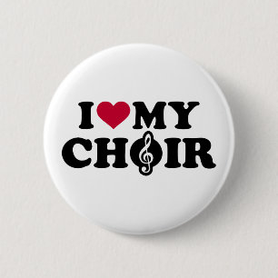 Ich Liebe meinen Chor Button