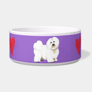Ich Liebe meinen Coton de Tulear Napf