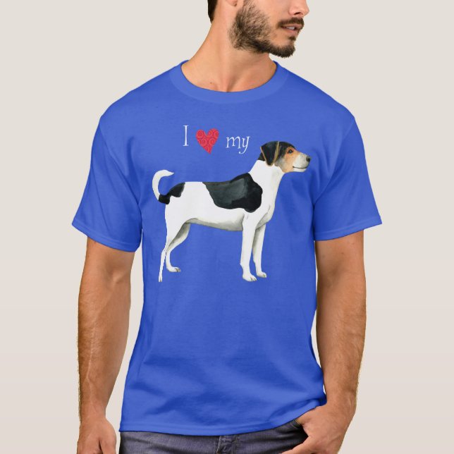 Ich Liebe meinen dänisch-schwedischen Bauernhof-T  T-Shirt (Vorderseite)