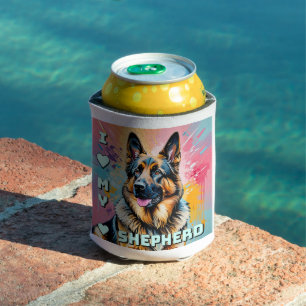 Ich liebe meinen Deutschen Schäferhund Dosenkühler