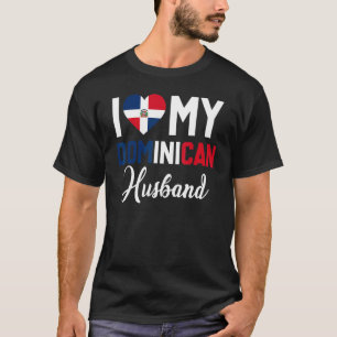 Ich liebe meinen dominikanischen Ehemann Kanada-Fl T-Shirt