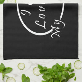 Ich Liebe meinen Engel Geschirrtuch