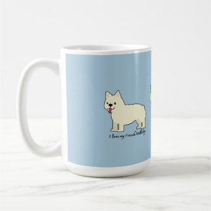 Ich liebe meinen Französischen Bulldogge Kaffeetasse