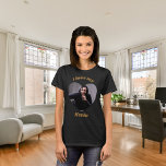 Ich Liebe meinen Freund Foto-Namen T-Shirt<br><div class="desc">Fügen Sie einen Namen und ein Foto in den herzförmigen Rahmen.</div>