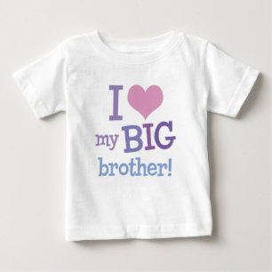 Ich Liebe meinen großen Bruder Baby T-shirt
