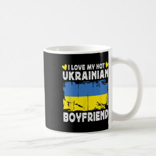 Ich liebe meinen heißen ukrainischen Freund, Paar  Kaffeetasse