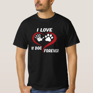 Ich Liebe meinen Hund T - Shirt