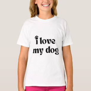 Ich liebe meinen Hund T-Shirt