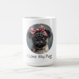 Ich Liebe meinen Mops Kaffeetasse