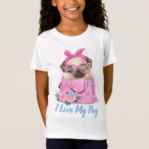Ich Liebe meinen Mops T-Shirt
