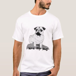Ich Liebe meinen Mops! T-Shirt