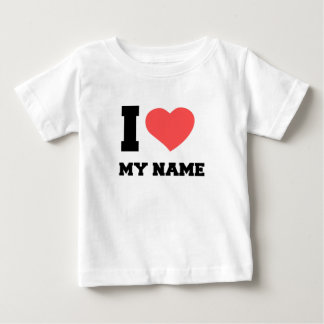 ICH LIEBE MEINEN NAMEN BABY T-SHIRT