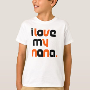 Ich liebe meinen Nana Unisex Kinder T-Shirt