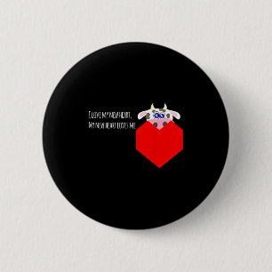 Ich liebe meinen neuen Kuhklappen-Herzpatienten Button