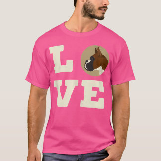 Ich Liebe meinen Niedlichen Hund Lover T-Shirt