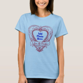 Ich Liebe meinen Opa! Foto Red Hearts T-Shirt