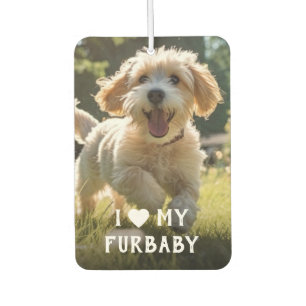 Ich Liebe meinen Pelzhund Air Freshener Autolufterfrischer