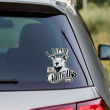 Ich Liebe meinen Pitbull Vinyl