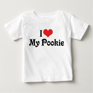 Ich liebe meinen Pookie Baby T-shirt