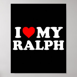 Ich liebe meinen Ralph Poster