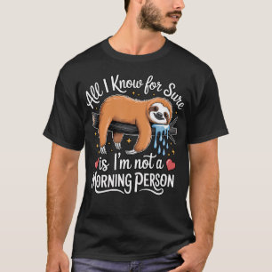 Ich liebe meinen schlafenden Faultier, der nicht a T-Shirt