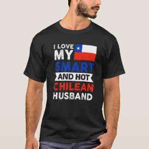 Ich Liebe meinen schlauen und heißen chilenischen T-Shirt